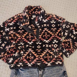 Southwest pattern, pullover fleece, Old Navy